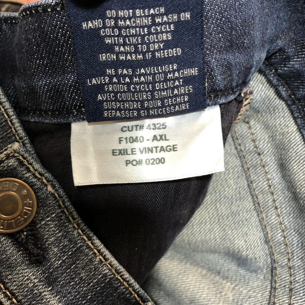 Fidelity AXL Girlfriend Jean Exile Vintage Sz 27 Medium Wash - Picture 16 of 16